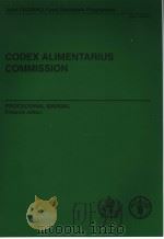CODEX ALIMENTARIUS COMMISSION PROCEDURAL MANUAL FIFTEENTH EDITION PDF电子版封面 9251054207