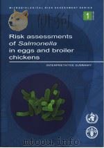 MICROBIOLOGICAL RISK ASSESSMENT SERIES 1 RISK ASSESSMENTS OF SALMONELLA IN EGGS AND BROILER CHICKE PDF电子版封面 9251048738