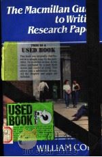 THE MACMILLAN GUIDE TO WRITING RESEARCH PAPERS（ PDF版）