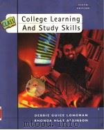 COLLEGE LEARNING AND STUDY SKILLS  FIFTHE EDITION（ PDF版）