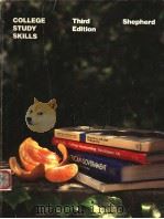 COLLEGE STUDY SKILLS THIRD EDITION PDF电子版封面 JAMES F.SHEPHERD