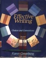 EFFECTIVE WRITING  CHOICES AND CONVENTIONS  SECOND EDITION（ PDF版）