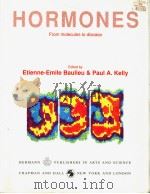 HORMONES FROM MOLECULES TO DISEASE PDF电子版封面 0412027917 ETIENNE-EMILE BAULIEU PAUL A
