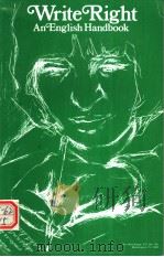 WRITE RIGHT AN ENGLISH HANDBOOK PDF电子版封面