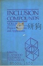 INCLUSION COMPOUNDS VOLUME 3 PDF电子版封面 0120671034