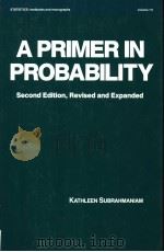 A PRIMER IN PROBABILITY PDF电子版封面