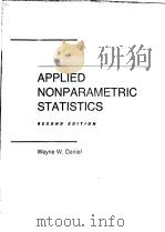 APPLIED NONPARAMETRIC STATISTICS SECOND EDITION PDF电子版封面
