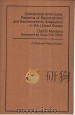 VIETNAMESE AMERICANS: PATTERNS OF RESETTLEMENT AND SOCIOECONOMIC ADAPTATION IN THE UNITED STATES PDF电子版封面 0891582649