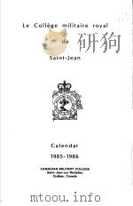 LE COLLEGE MILITAIRE ROYAL DE SAINT-JEAN PDF电子版封面