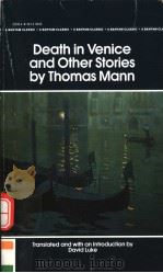 DEATH IN VENICE AND OTHER STORIES PDF电子版封面 0553213334 THOMAS MANN