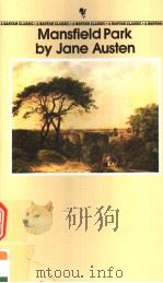 MANSFIELD PARK PDF电子版封面 0553212761 JANE AUSTEN