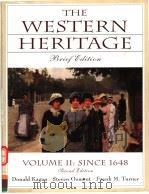 THE WESTERN HERITAGE VOLUME 2 SINCE 1648 PDF电子版封面 0130814113