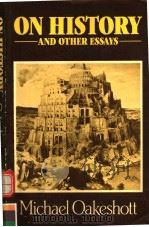 ON HISTORY AND OTHER ESSAYS PDF电子版封面 0631135995