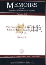 MEMOIRS OF THE AMERICAN MATHEMATICAL SOCIETY NUMBER 749 PDF电子版封面 0821828916 NANHUA XI
