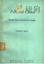 PICK AND CBOOSE（ PDF版）