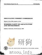 FAO FISHERIES REPORT NO.241  INDO-PACIFIC FISHERY COMMISSION REPORT OF THE FIFTH SESSION OF THE WORK（ PDF版）