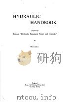 HYDRAULIC HANDBOOK PDF电子版封面