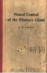 NEURAL CONTROL OF THE PITUITARY GLAND PDF电子版封面 G.W.HARRIS