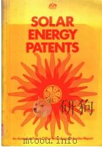 AUSTRALIAN PATENT OFFICE  SOLAR ENERGY PATENTS（ PDF版）