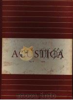 ACUSTICA VOL.4 1954 PDF电子版封面 PROF.DR.C.W.KOSTEN
