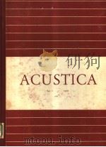 ACUSTICA  VOL.1  1951（ PDF版）