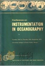 CONFERENCE ON INSTRUMENTATION IN OCEANOGRAPHY（ PDF版）