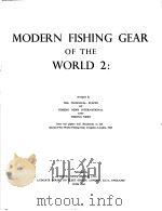 MODERN FISHING GEAR OF THE WORLD 2 PDF电子版封面