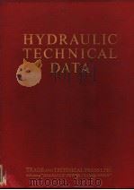HYDRAULIC TECHNICAL DATA PDF电子版封面
