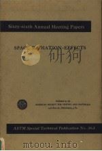SPACE RADIATION EFFECTS 1963（ PDF版）