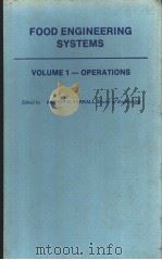 FOOD ENGINEERING SYSTEMS VOLUME 1-OPERATIONS（1976 PDF版）