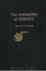 THE CHEMISTRY OF CEMENTS PDF电子版封面 H.F.W.TAYLOR