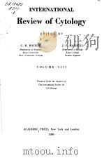 INTERNATIONAL REVIEW OF CYTOLOGY VOLUME VIII PDF电子版封面 G.H.BOURNE J.F.DANIELLI