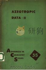 AZEOTROPIC DATA II（ PDF版）