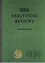 ANALYTICAL REVIEWS  FUNDAMENTAL  1964（ PDF版）