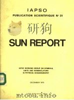 SUN REPORT PDF电子版封面