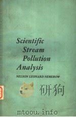 SCIENTIFIC STREAM POLLUTION ANALYSIS PDF电子版封面 0070462402