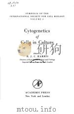 CYTOGENETICS OF CELLS IN CULTURE  VOLUME 3（ PDF版）
