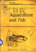 AQUACULTURE AND FISH（ PDF版）