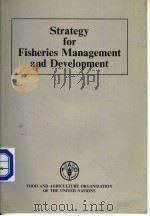 STRATEGY FOR FISHERIES MANAGEMENT AND DEVELOPMENT PDF电子版封面