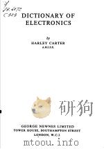 DICTIONARY OF ELECTRONICS（ PDF版）