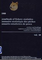 YEARBOOK OF FISHERY STATISTICS ANNUAIRE STATISTIQUE DES PECHES ANUARIO ESTADISTICO DE PESCA  VOL.50（ PDF版）