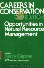 CAREERS IN CONSERVATION SECOND EDITION PDF电子版封面 HENRY CLEPPER
