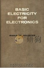 BASIC ELECTRICITY FOR ELECTRONICS PDF电子版封面