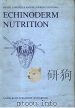 ECHINODERM NUTRITION PDF电子版封面 9061910803 MICHEL JANGOUX JOHN M.LAWRENC