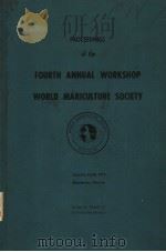 PROCEEDINGS OF THE FOURTH ANNUAL WORKSHOP WORLD MARICULTURE SOCIETY（ PDF版）