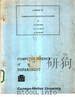 A THEORY OF COMMUNICATING SEQUENTIAL PROCESSES（ PDF版）