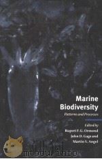 MARINE BIODIVERSITY PATTERNS AND PROCESSES     PDF电子版封面  0521022657  RUPERT F.G.ORMOND  JOHN D.GAGE 