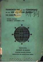INTERNATIONAL CONFERENCE ON THE USE OF SOLAR ENERGY-THE SCIENTIFIC BASIS VOLUME Ⅳ PHOTOCHEMICAL PROC（ PDF版）