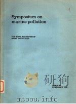 SYMPOSIUM ON MARINE POLLUTION（ PDF版）
