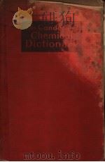 THE CONDENSED CHEMICAL DICTIONARY PDF电子版封面 THIRD EDITION